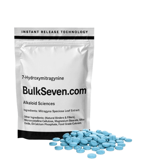 30MG 7 Hydroxy Mitragynine Rapid Release Tablets – Blue Razz